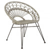 Oceana Grey Natural Rattan Chair