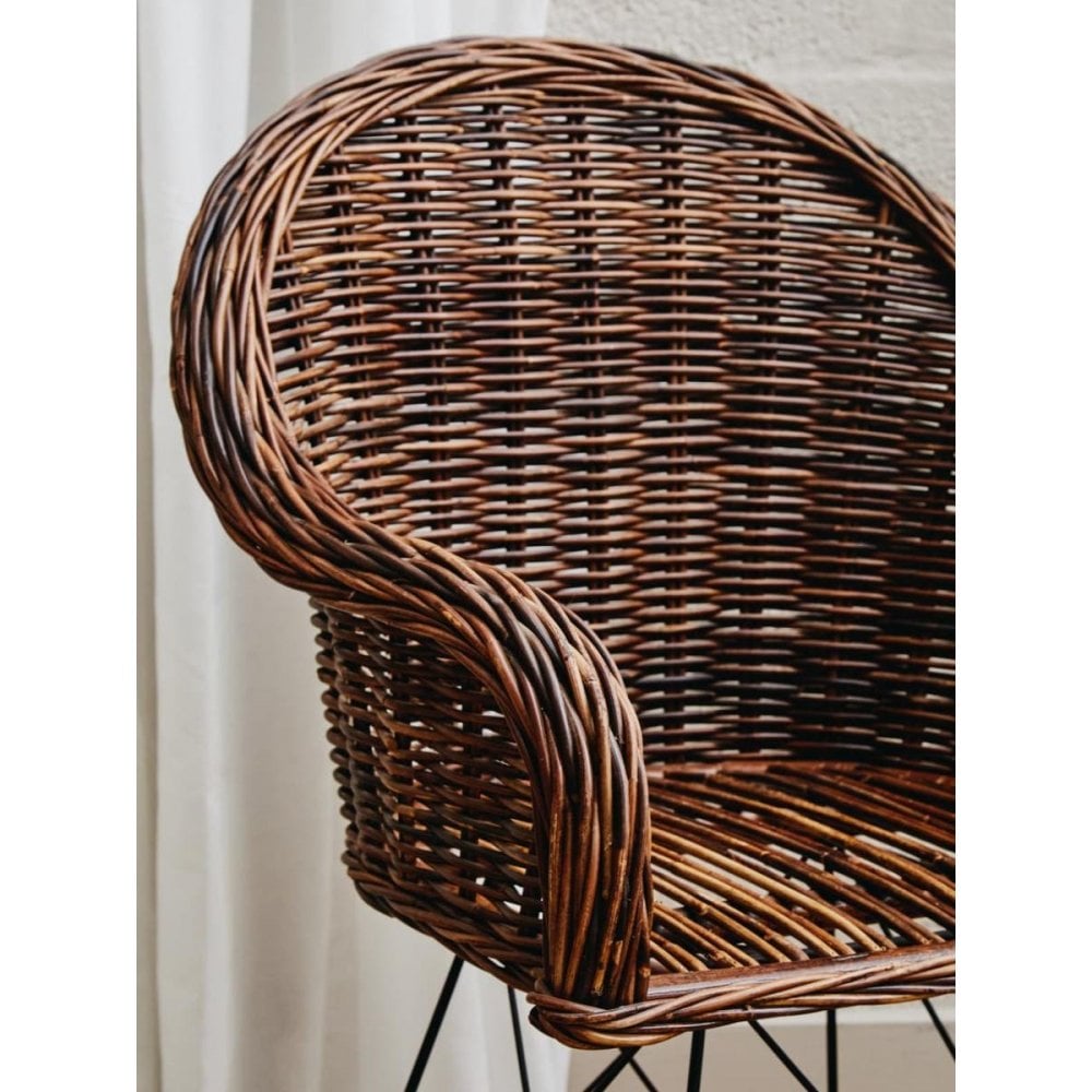 Oceana Natural Croco Rattan Chair