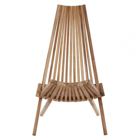 Oceana Wooden Lounge Chair