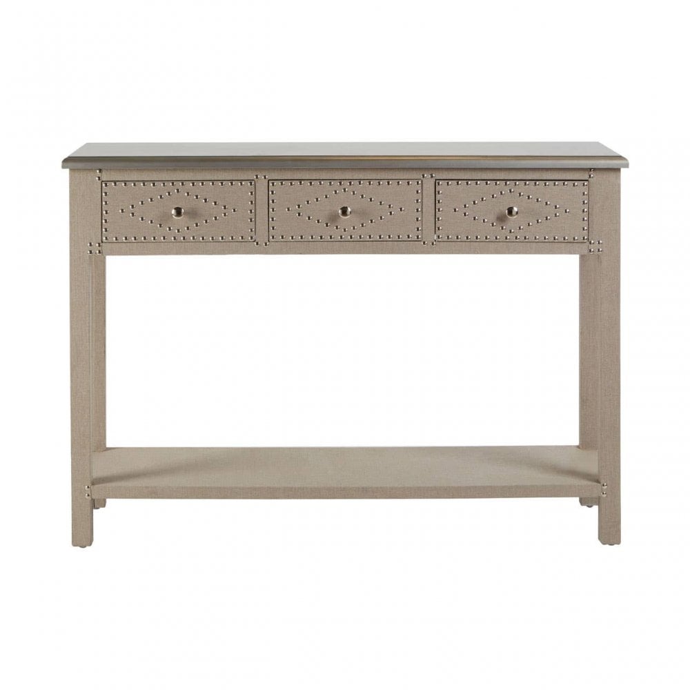 Bedford 3 Drawer Console Table