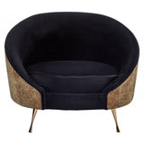 Bedford Leopard Print Armchair