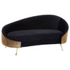 Bedford Leopard Print Chaise Longue