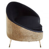 Bedford Leopard Print Chaise Longue