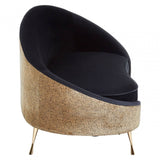 Bedford Leopard Print Chaise Longue