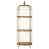 Cameron 3 Tier Champagne Gold Birdcage Unit
