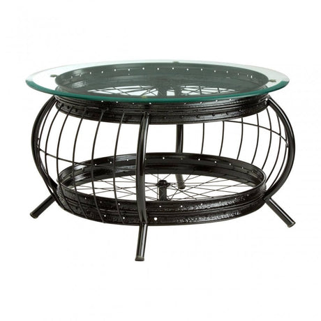 Cameron Black Finish Coffee Table