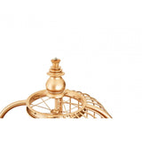 Cameron Champagne Gold Finish Birdcage Unit