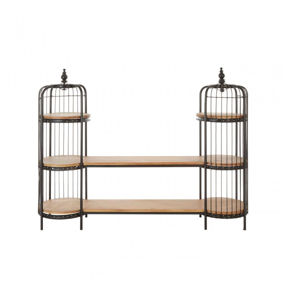 Cameron Long Birdcage Shelf Unit