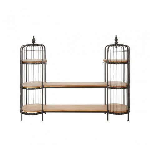 Cameron Long Birdcage Shelf Unit