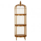 Cameron Small Finish Birdcage Shelf Unit