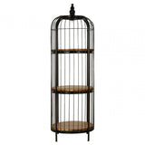 Cameron Small Finish Birdcage Shelf Unit