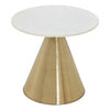 Gisele Table With White Marble Top