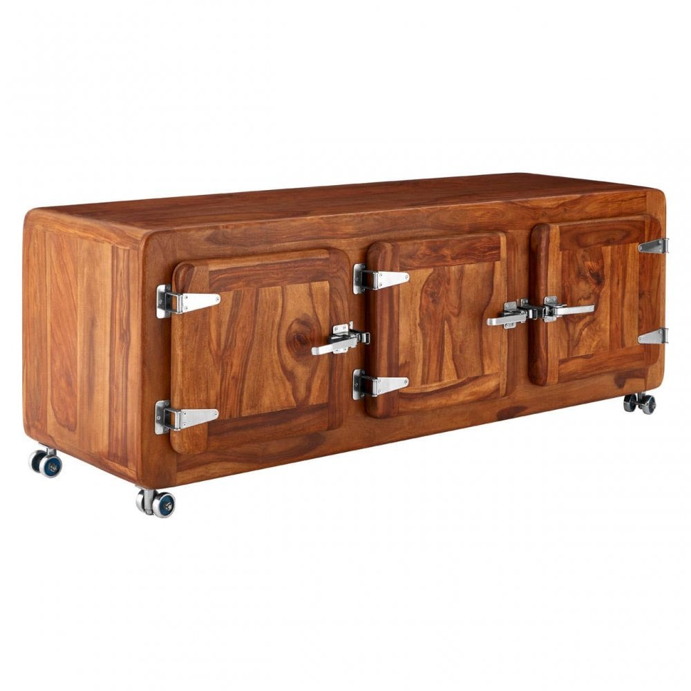 Alverna Wood Low Sideboard