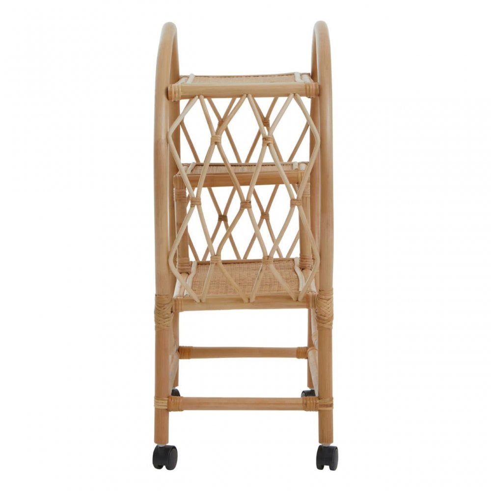 Jaxon Rattan Bar Trolley
