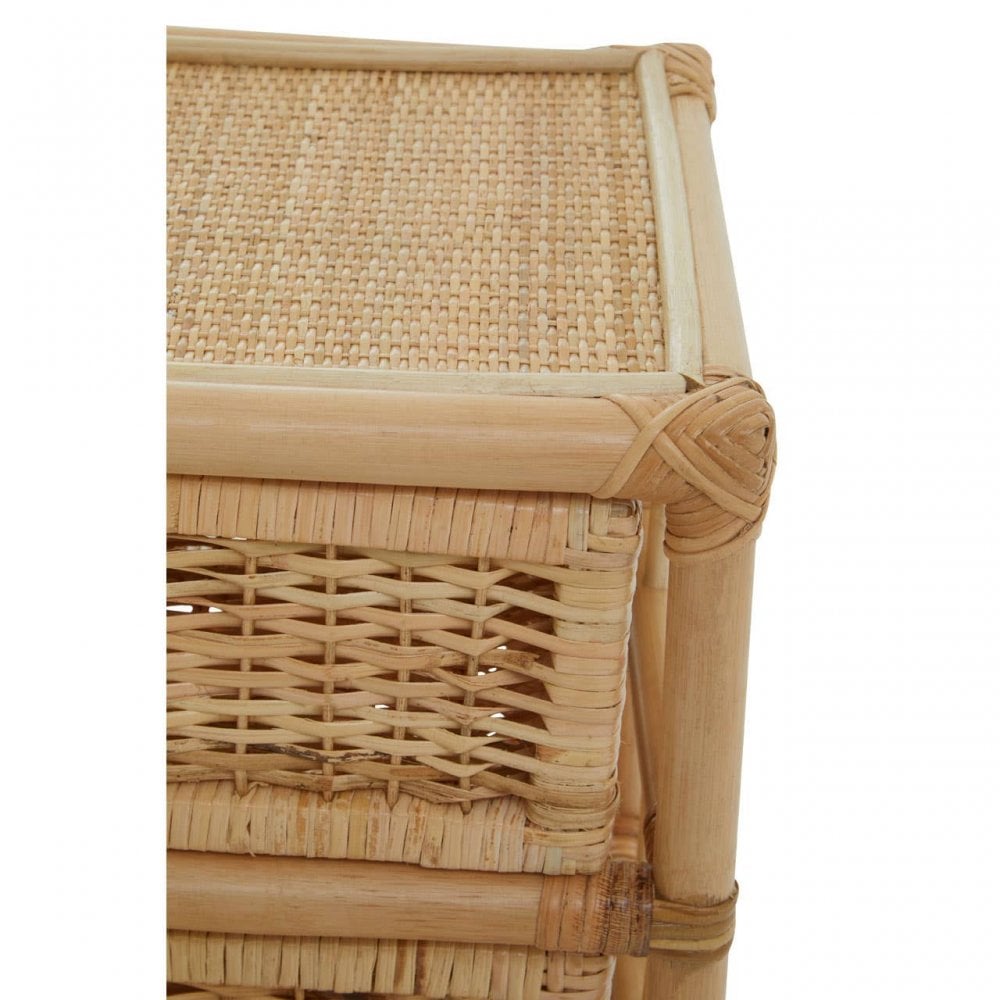Jaxon Rattan Six Drawer Chest