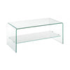 Nova 2 Tier Bent Glass Coffee Table