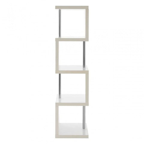 Orion 4 Tier Gloss Shelf Unit