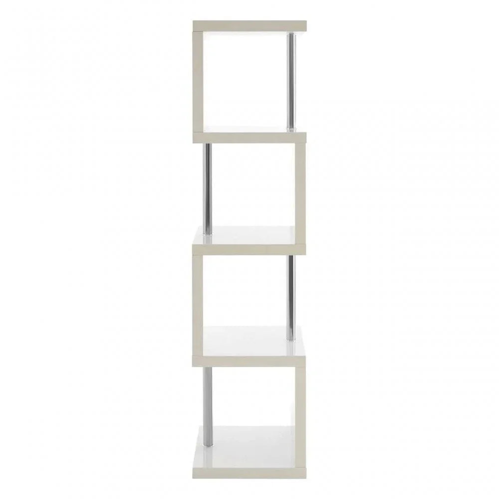 Orion 4 Tier Gloss Shelf Unit