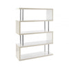 Orion 4 Tier White Gloss Wide Shelf Unit