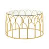 Seraphina Gold Leaf Coffee Table