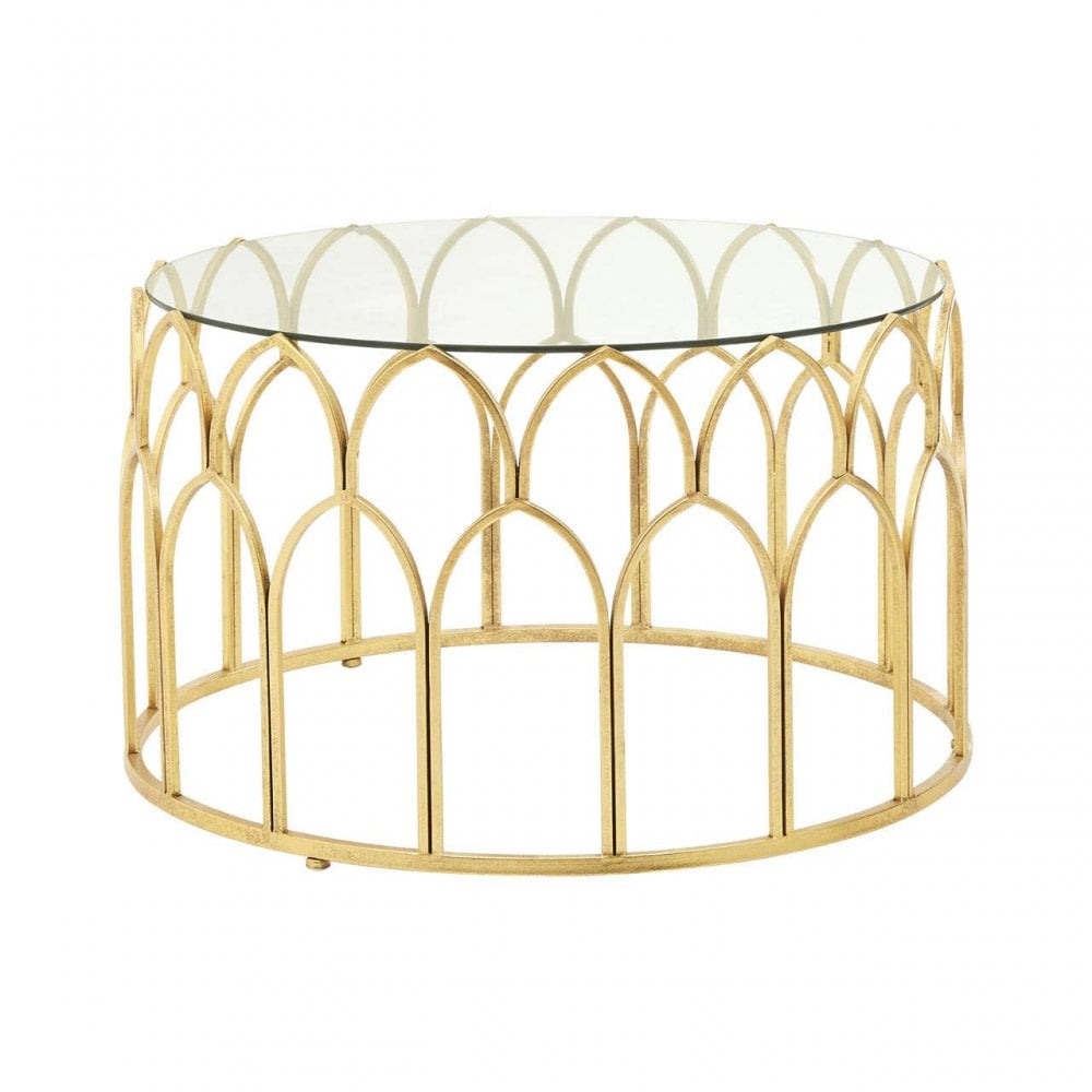 Seraphina Gold Leaf Coffee Table
