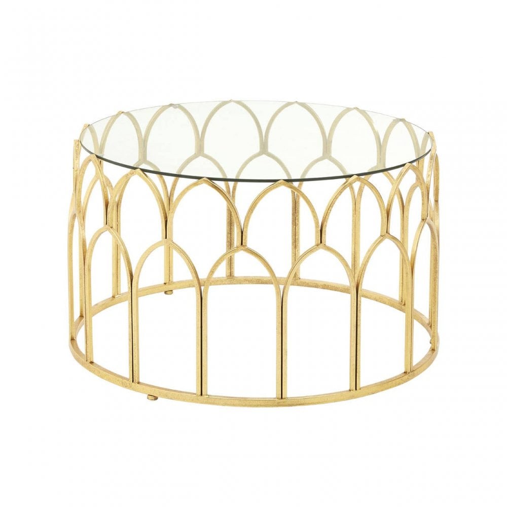 Seraphina Gold Leaf Coffee Table