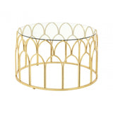 Seraphina Gold Leaf Coffee Table