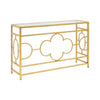 Seraphina Gold Leaf Console Table