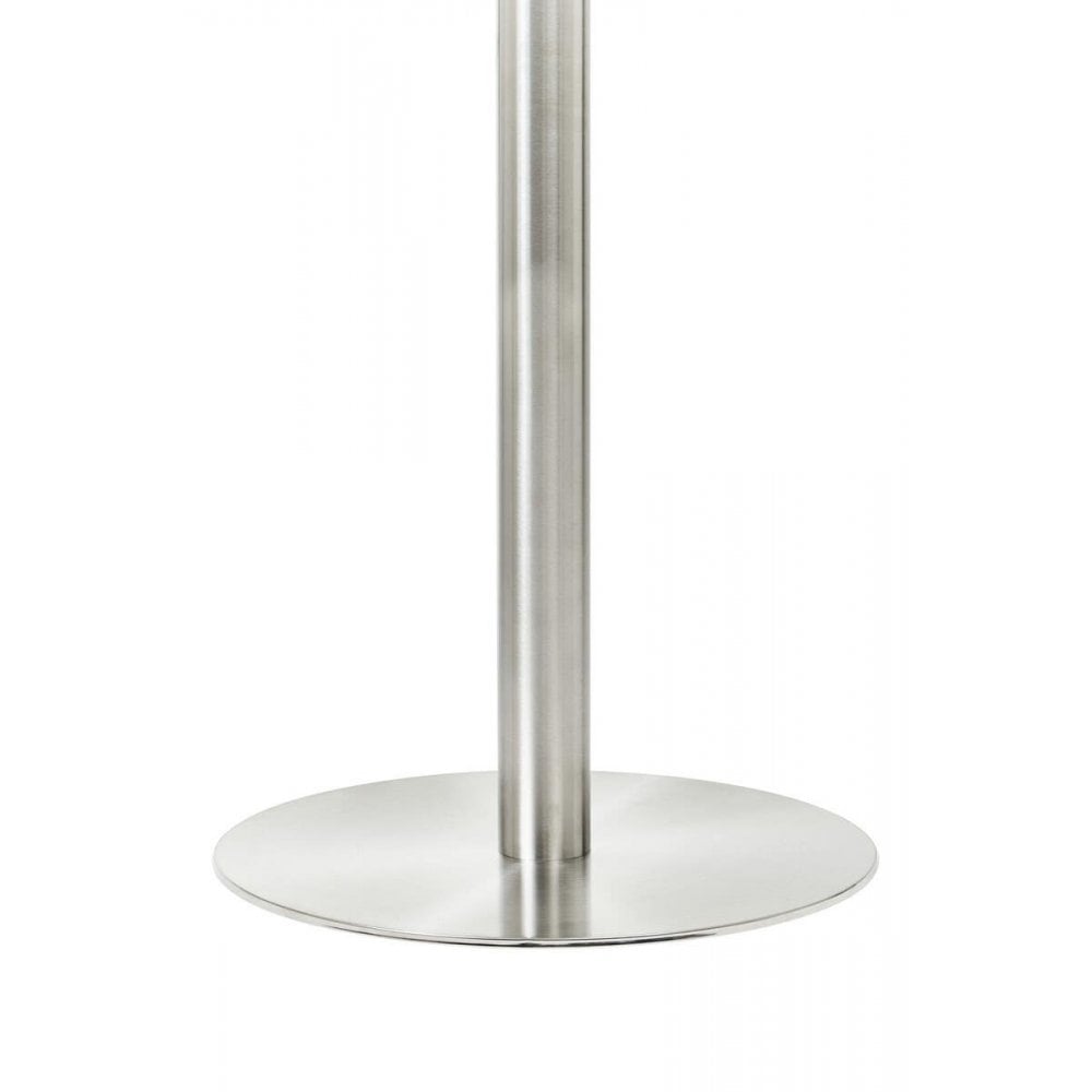 Somerset Round Silver Finish Dining Table