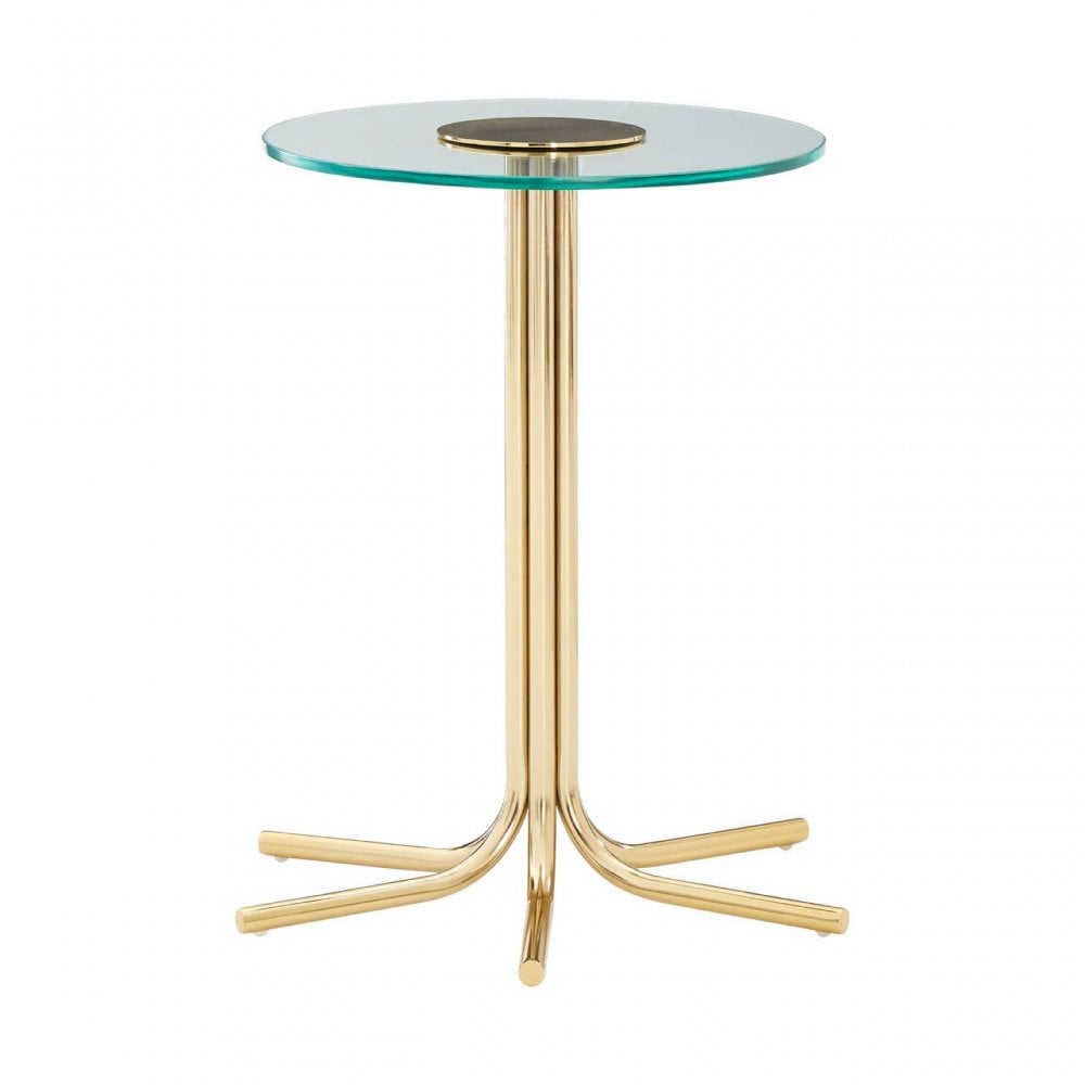 Ashley Side Table With Glass Top