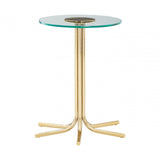 Ashley Side Table With Glass Top