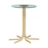 Ashley Side Table With Glass Top