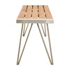 Hudson Teak Wood Bench
