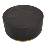 Siena Black And Gold Concrete Look Coffee Table