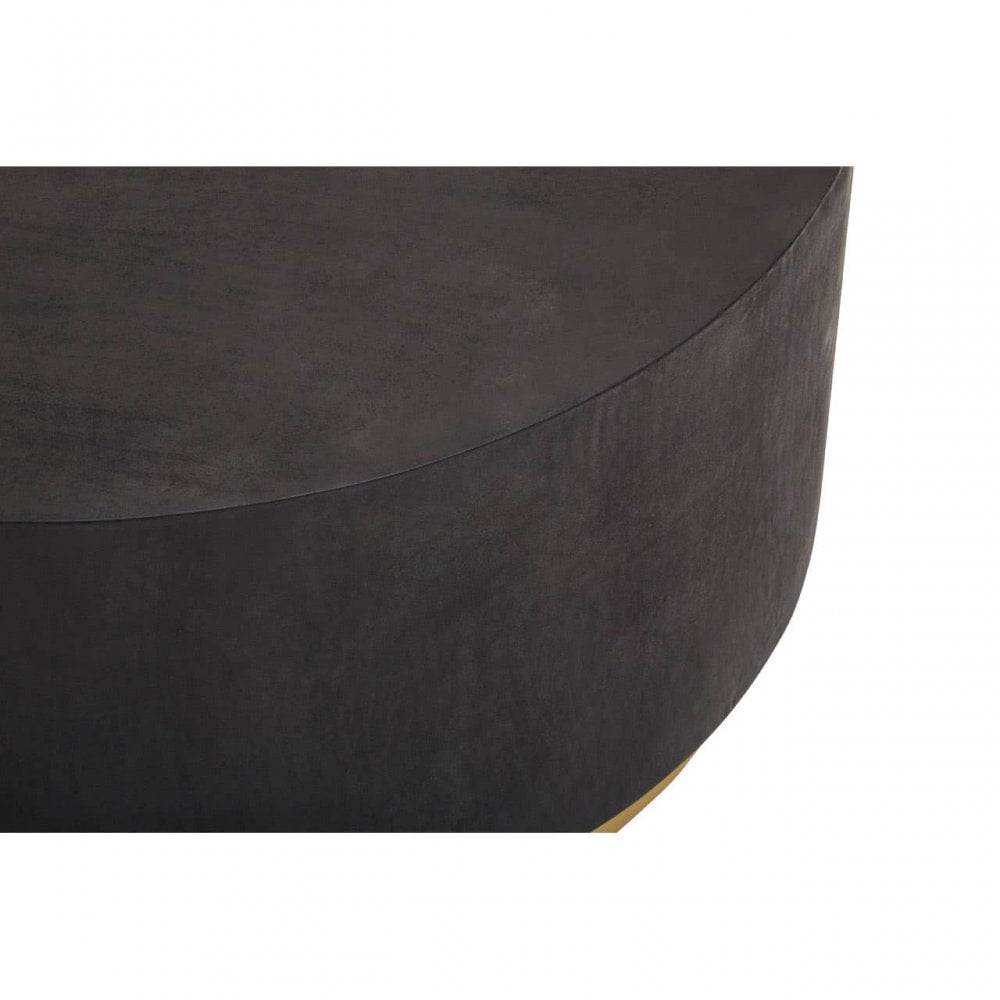 Siena Black And Gold Concrete Look Coffee Table