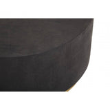 Siena Black And Gold Concrete Look Coffee Table