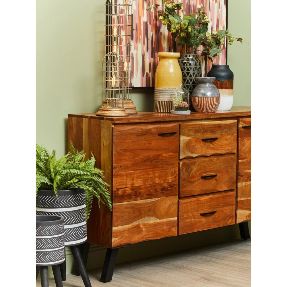 Arden Large Acacia Sideboard