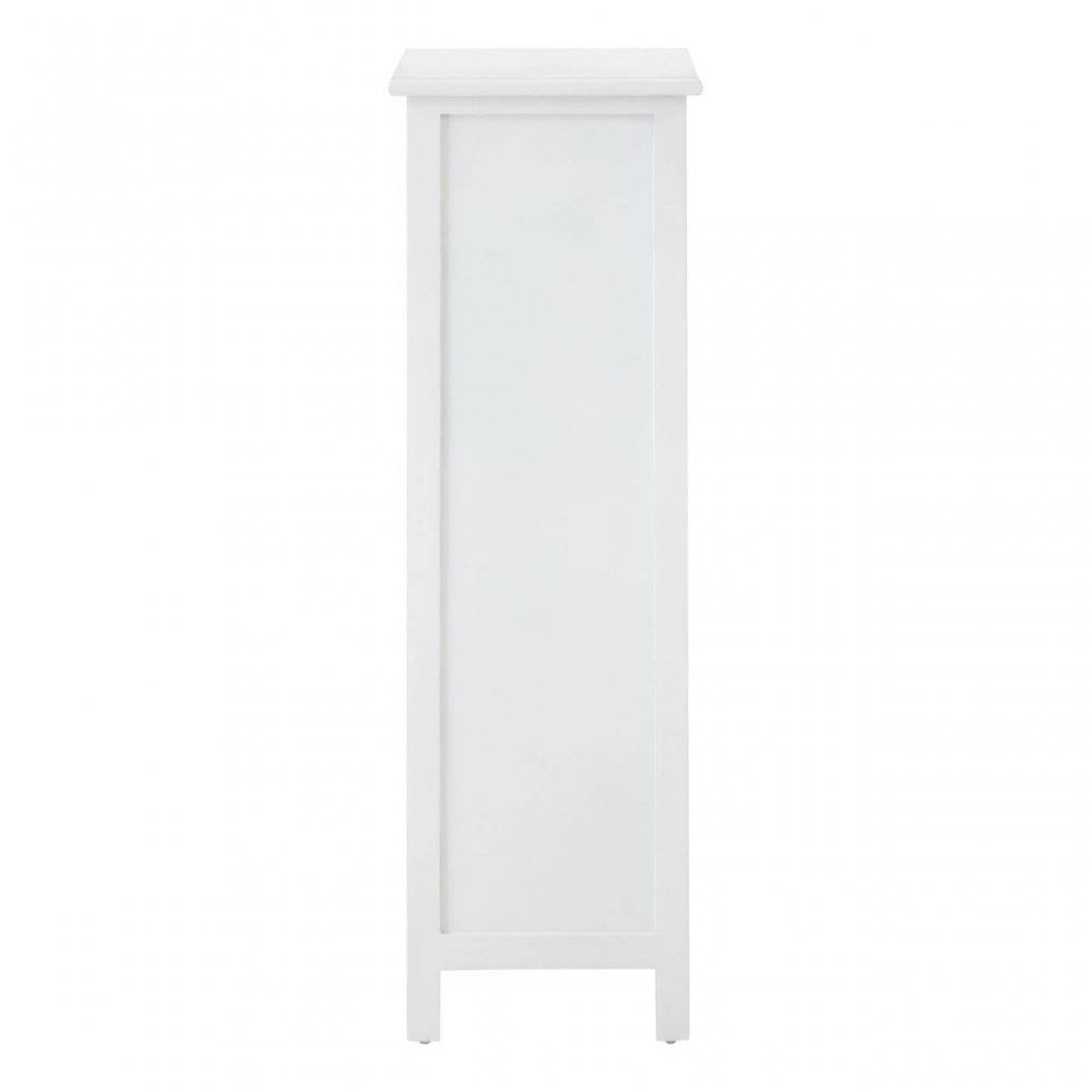 Kensington White 5 Drawers Tri Colour Chest