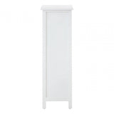 Kensington White 5 Drawers Tri Colour Chest