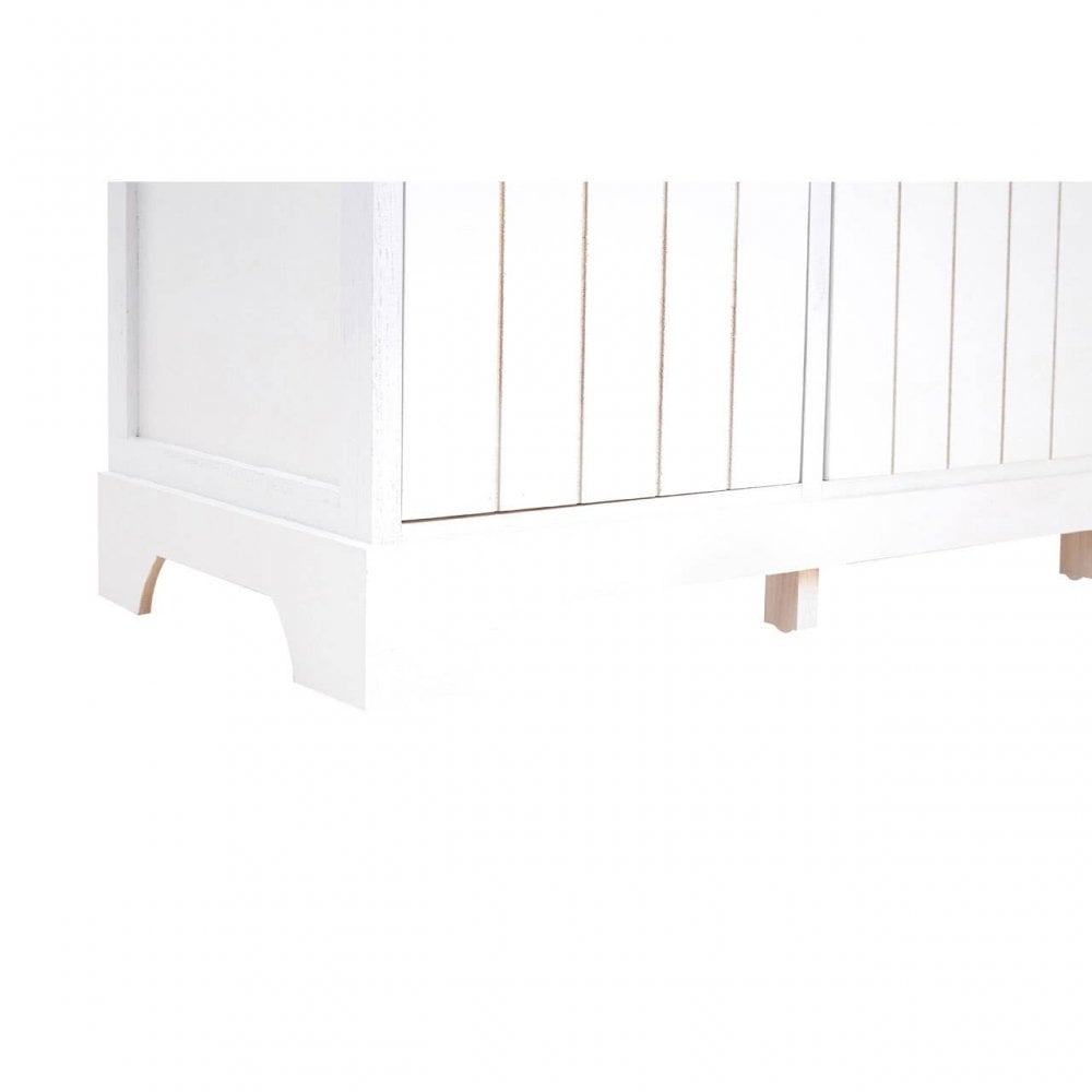 Kensington White Drawer Bench