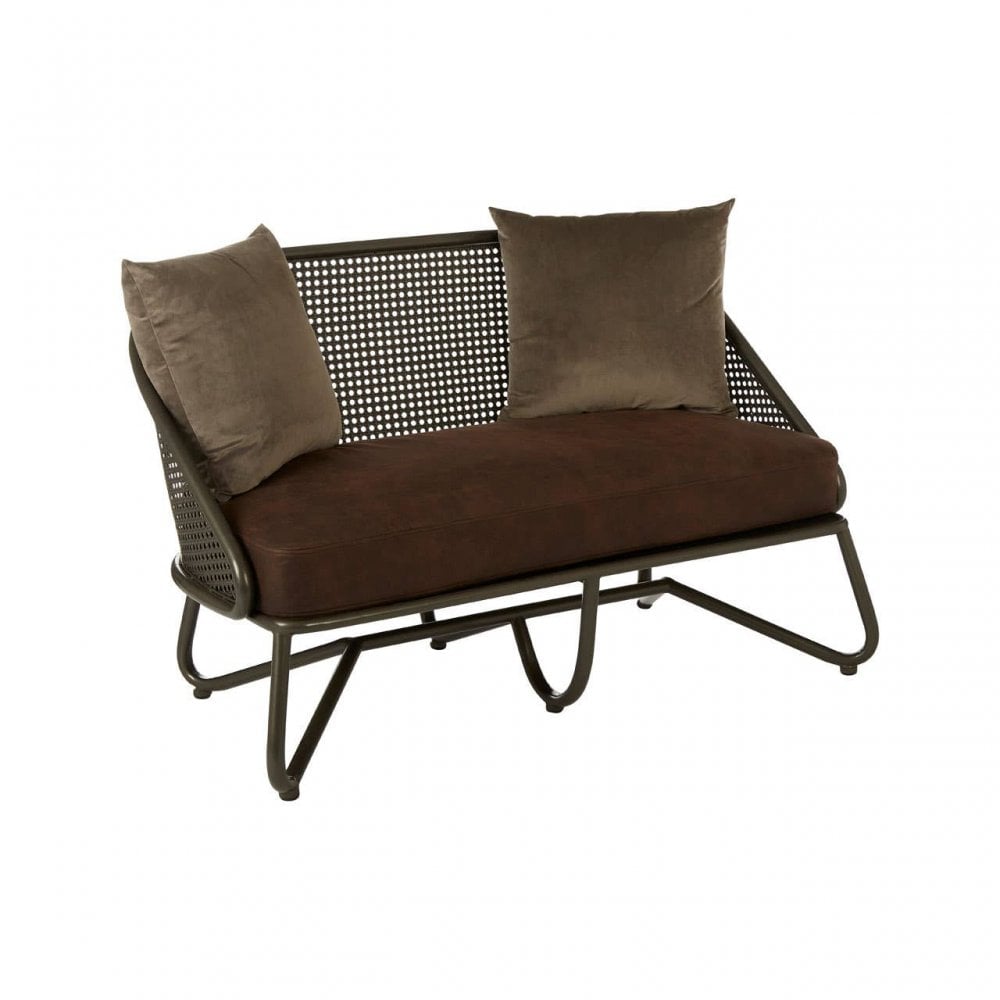 Foundry 2 Seat Sofa With Curved Legs