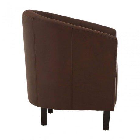 Foundry Leather Effect Chair