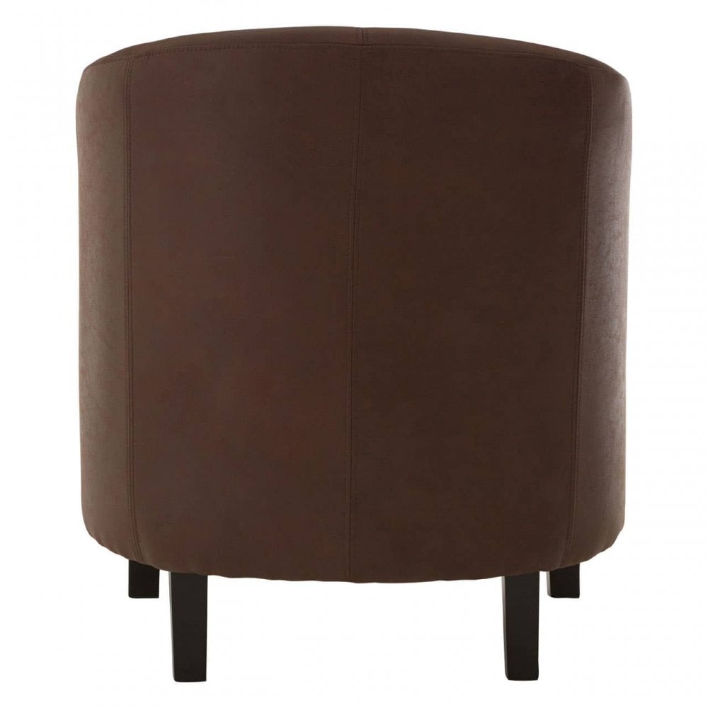 Foundry Leather Effect Chair