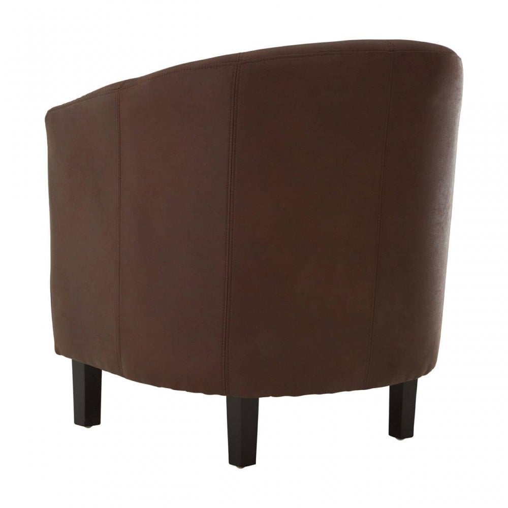 Foundry Leather Effect Chair