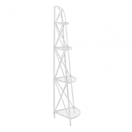 Kensington Loft 4 Tier Distressed Shelf Unit