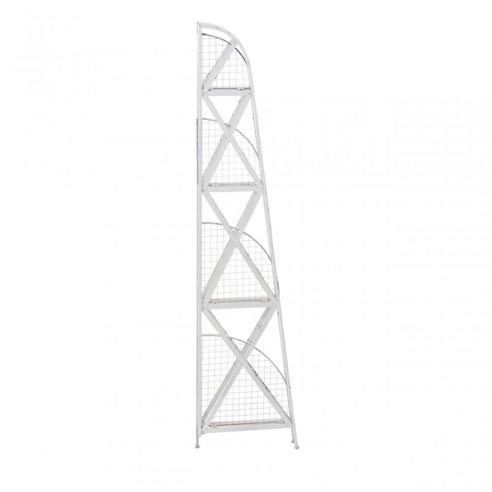Kensington Loft 4 Tier Distressed Shelf Unit