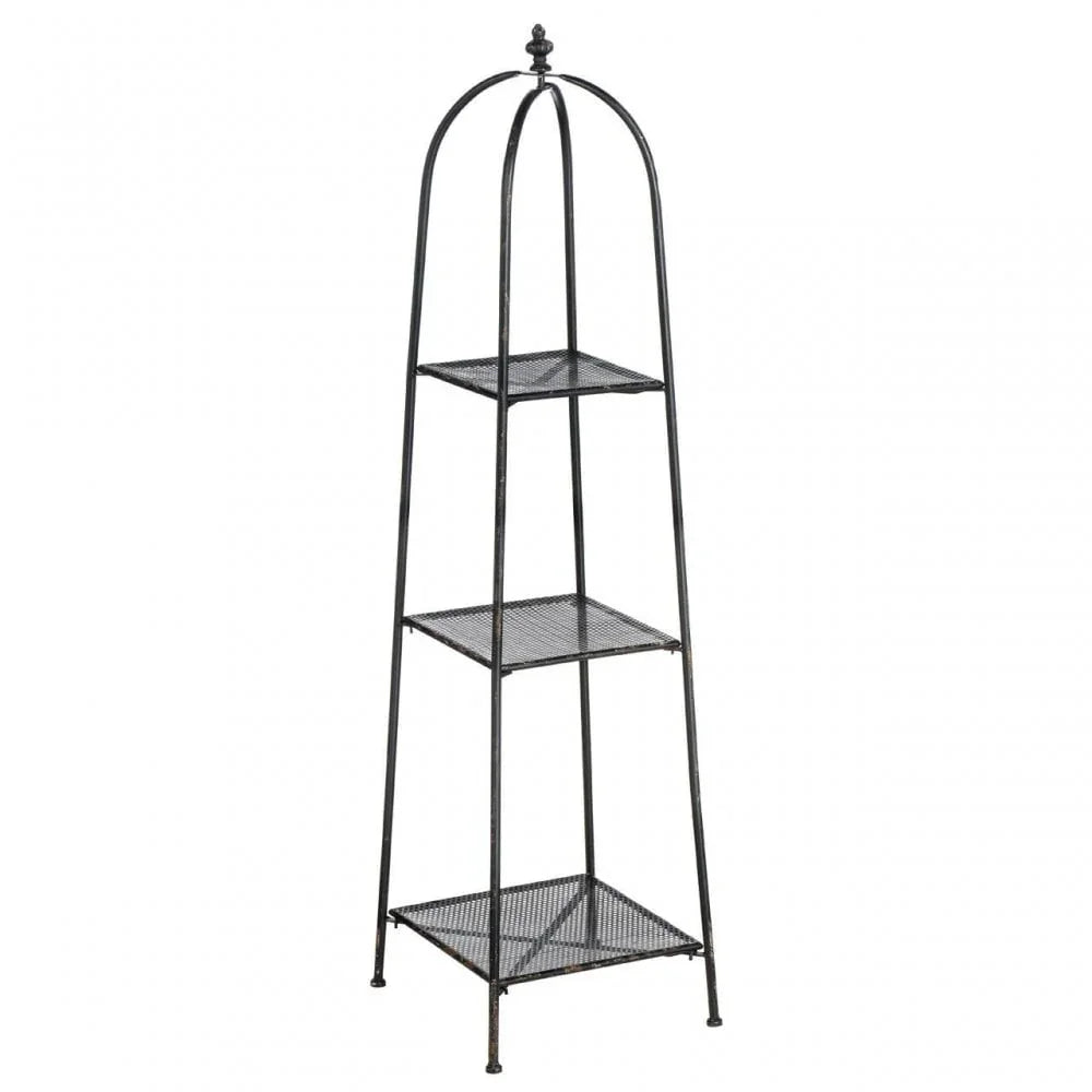 Kensington Loft Black 3 Tier Shelf Unit