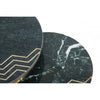 Avery Green Marble Side Table