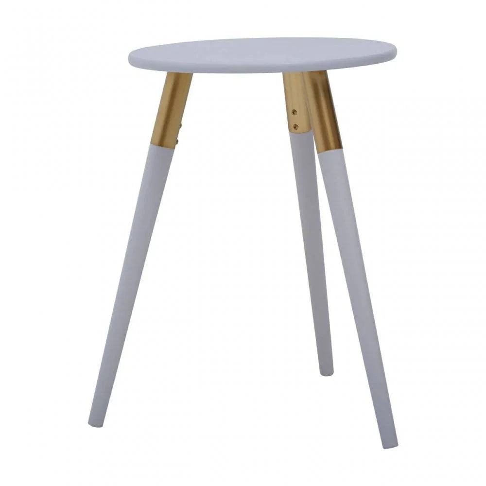 Solara Light Grey Side Table