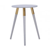 Solara Light Grey Side Table